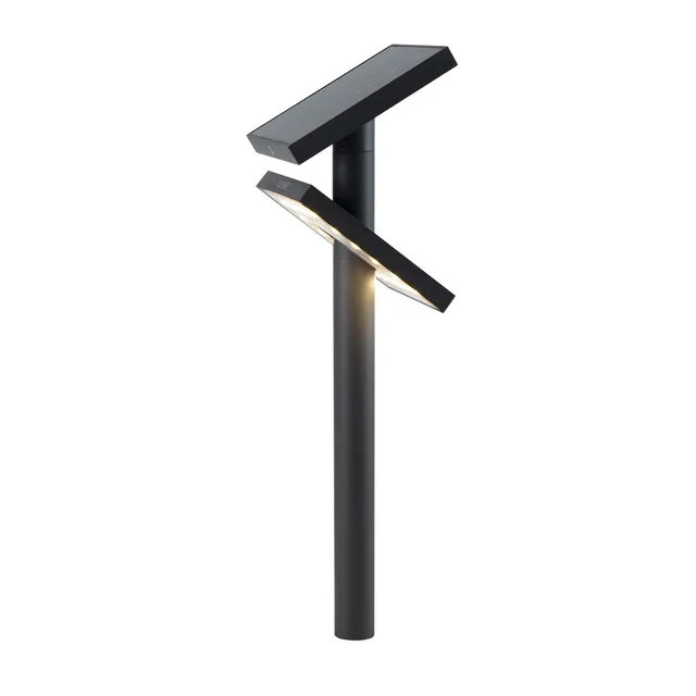 Red Deco Heliostepper spot solaire alu 47 cm blanc chaud