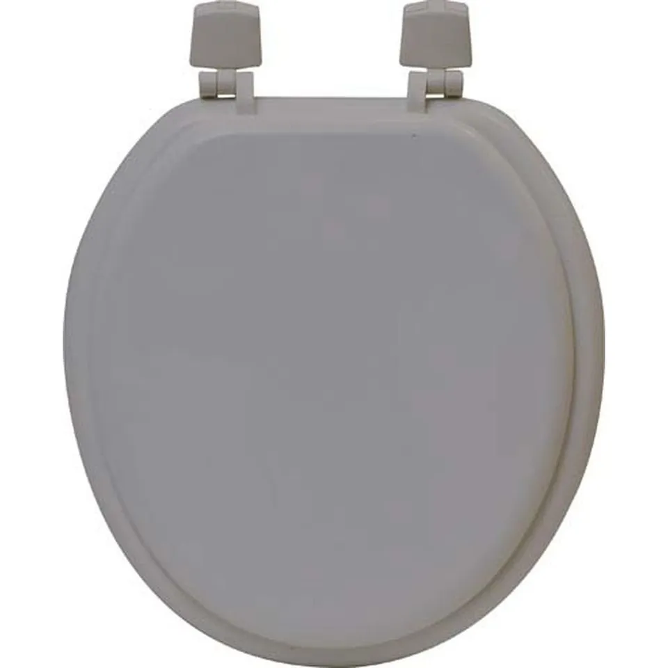 Abattant WC Taupe MDF Attaches Plastique