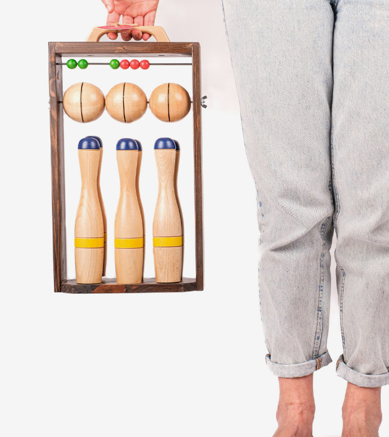 L'avant gardiste Fun & Jeux set bowling transportable
