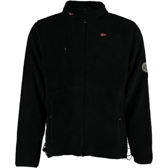 Stokomani Mode polaire zippée bleu foncé L