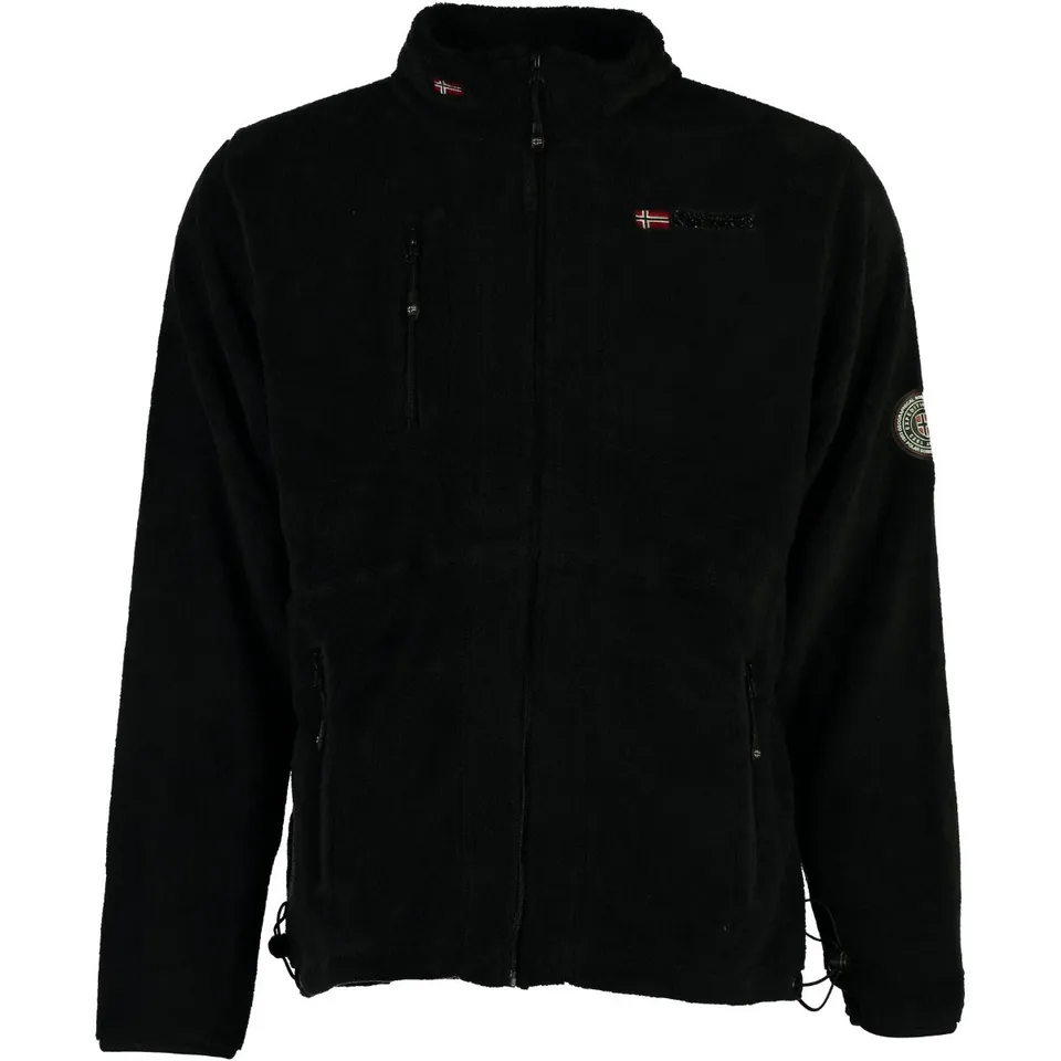 Stokomani Mode polaire zippée bleu foncé L