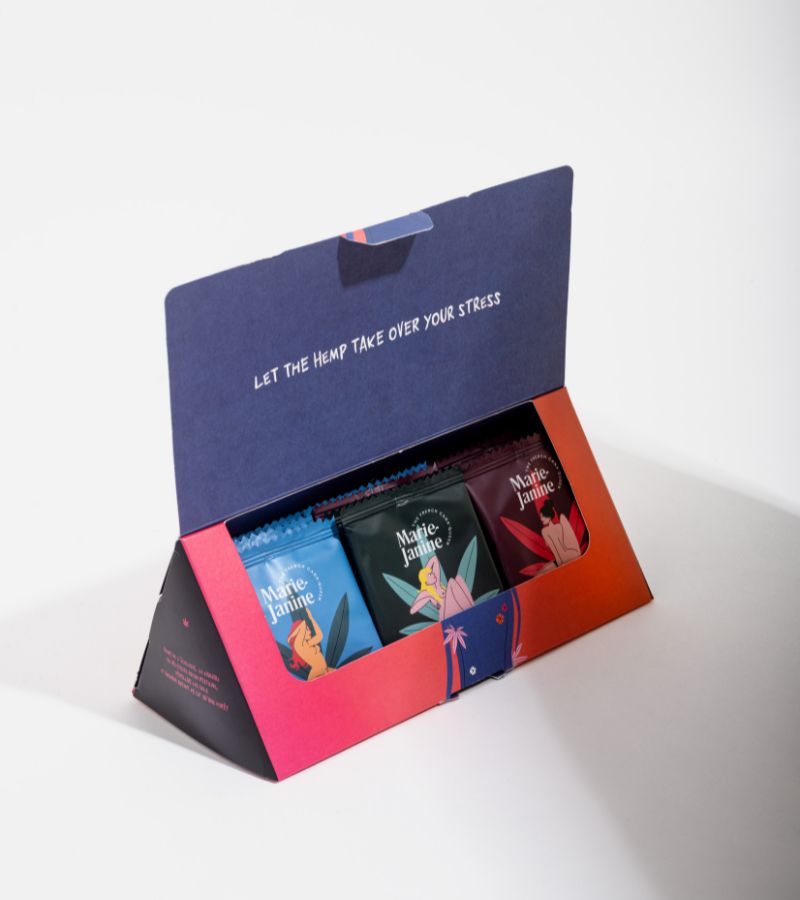 L'avant gardiste L'épicerie thé CBD dosettes coffret
