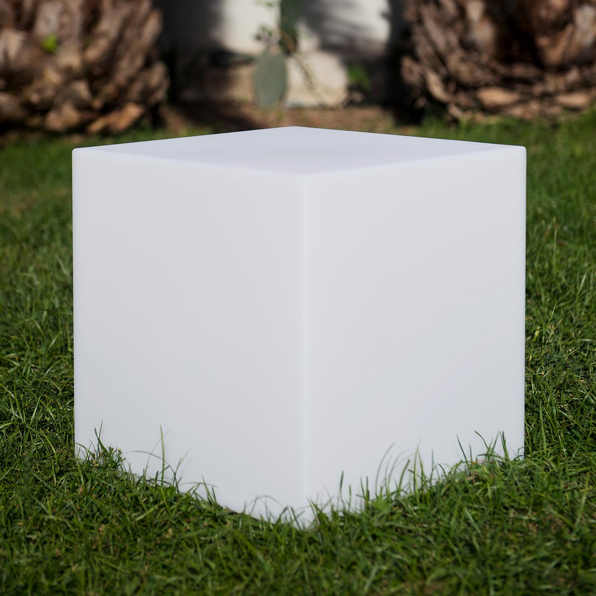 Red Deco Carry 40cm cube lumineux multicolore télécommande