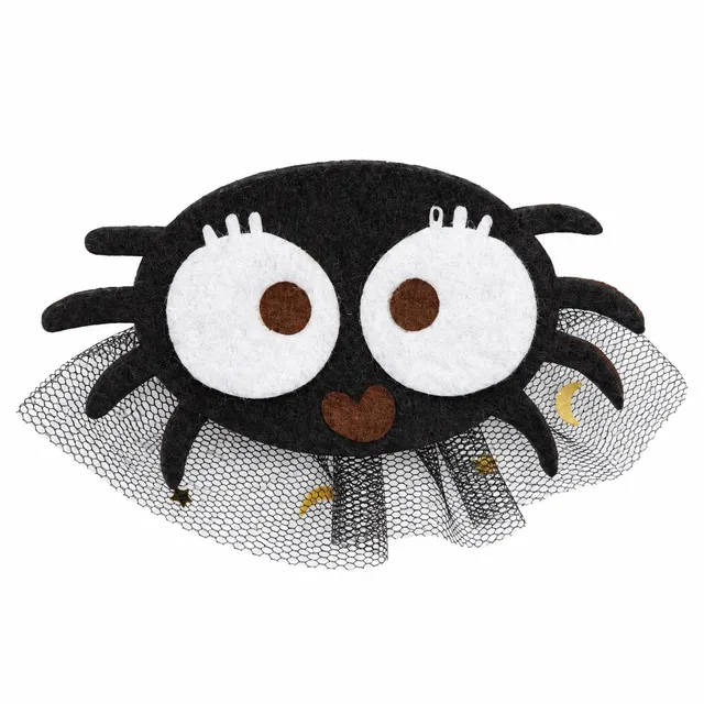 Stokomani Beauté Pince à cheveux Halloween noire araignée