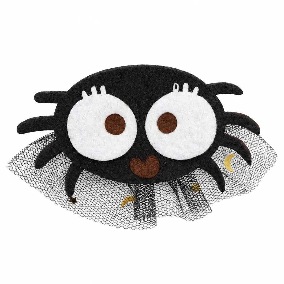 Stokomani Beauté Pince à cheveux Halloween noire araignée