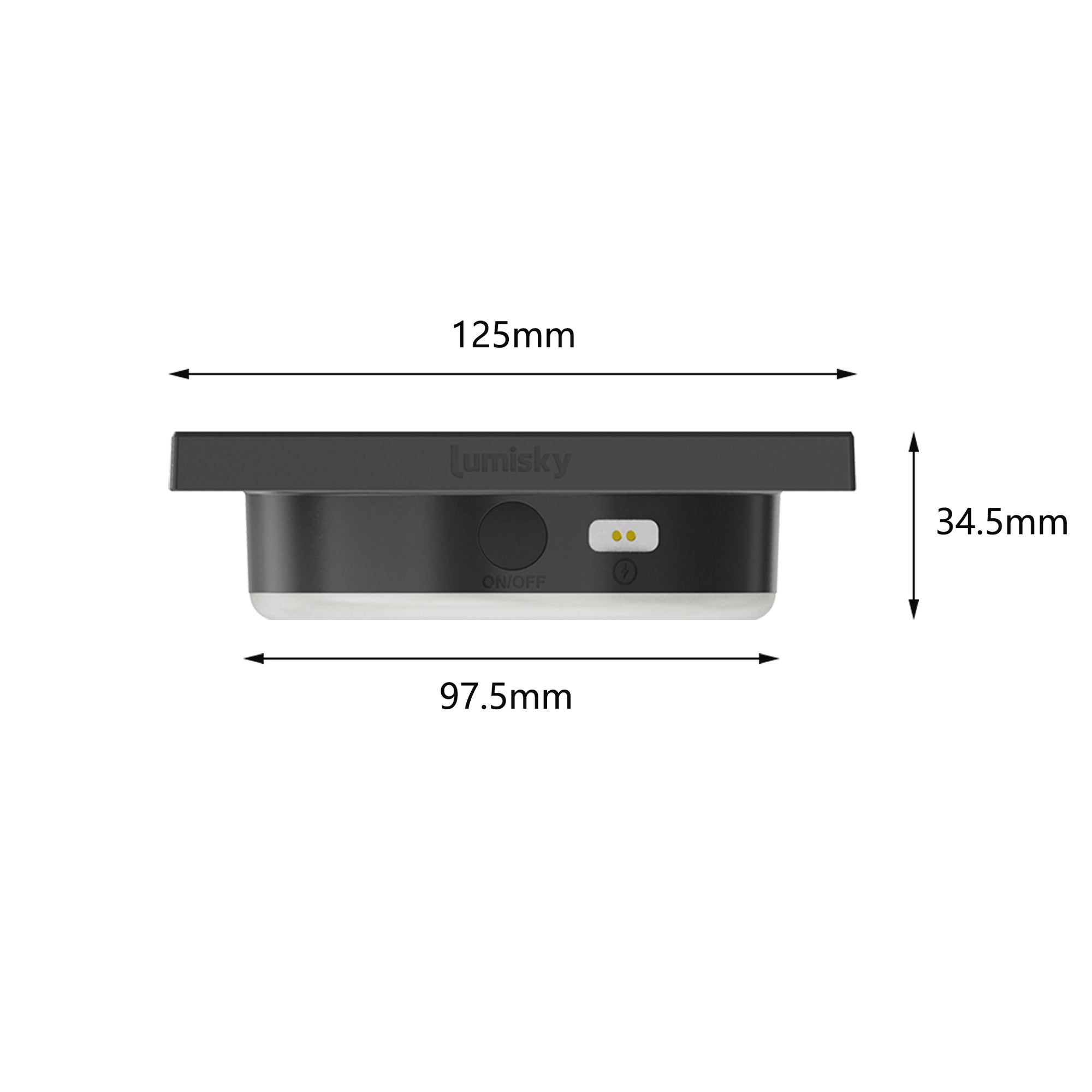 Red Deco Sunny Square module solaire LED 300 lumens 12,5cm