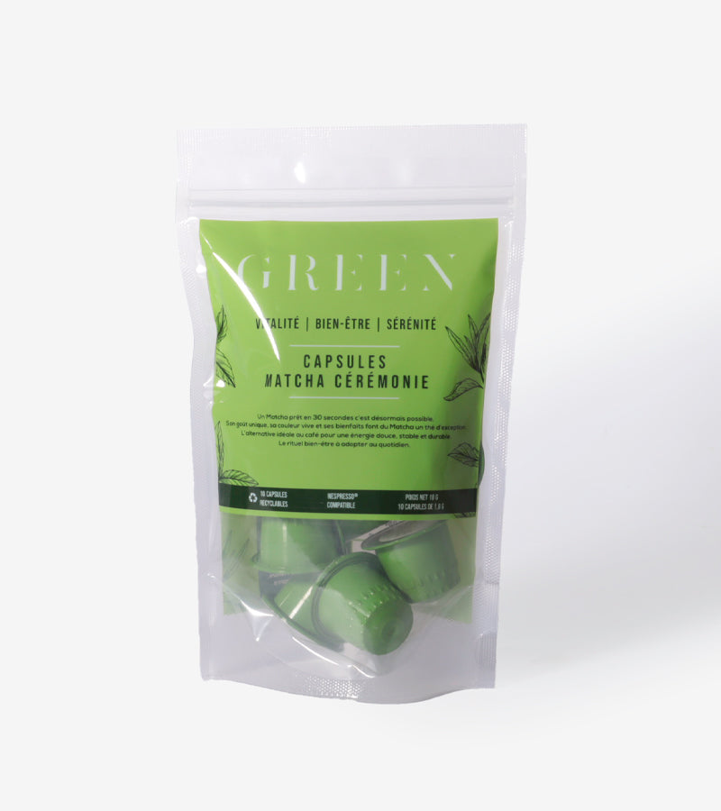 L'avant gardiste L'épicerie Matcha capsules Nature