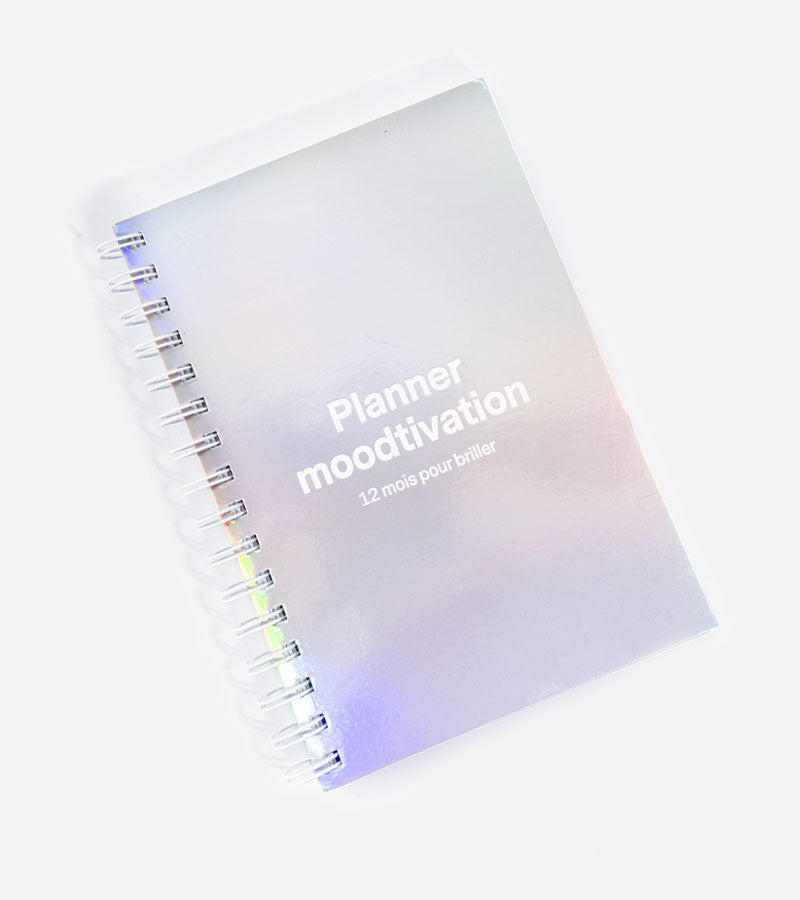 L'avant gardiste Moodtivation planner mensuel 12 mois motivation