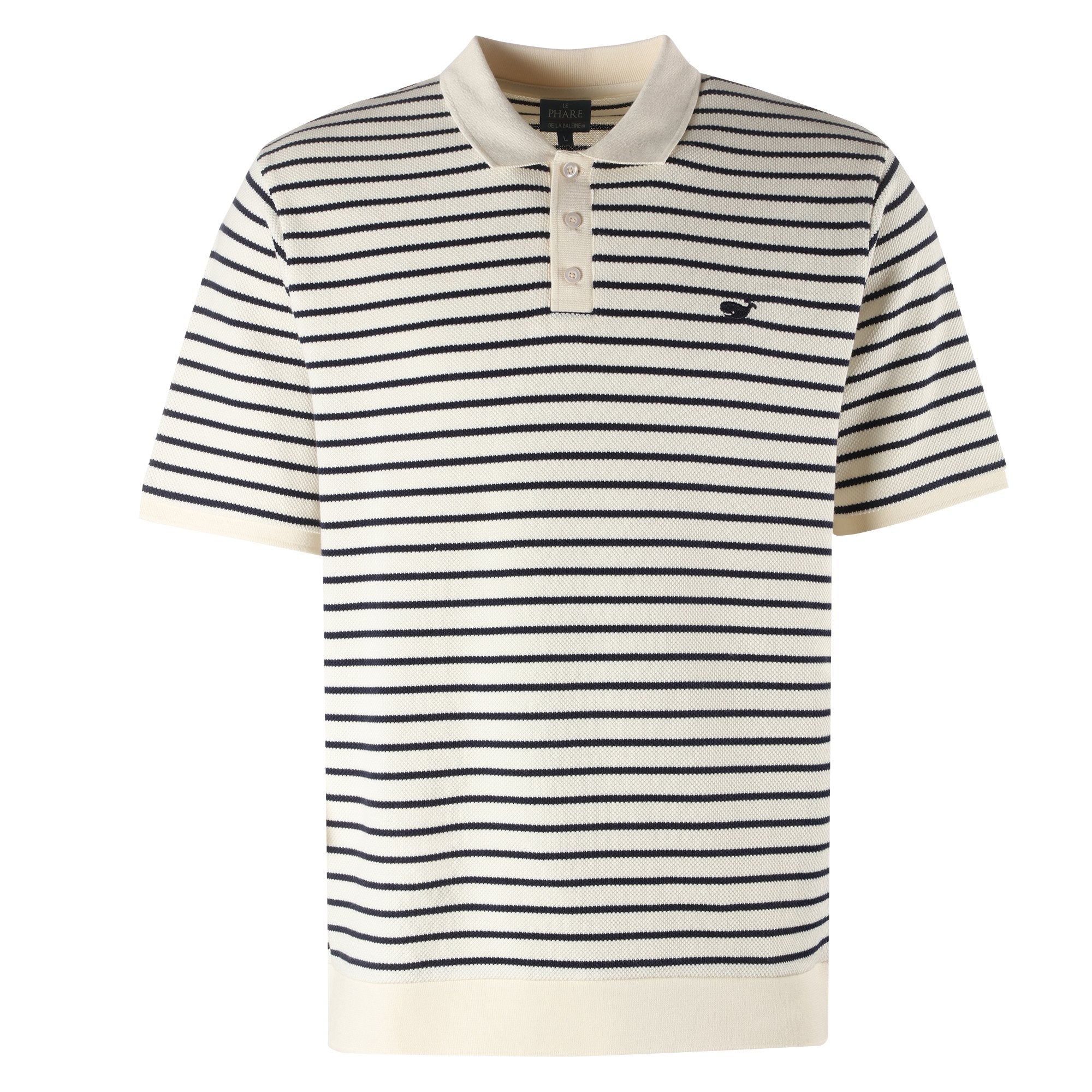 Stokomani Mode polo à rayures homme noir M col polo