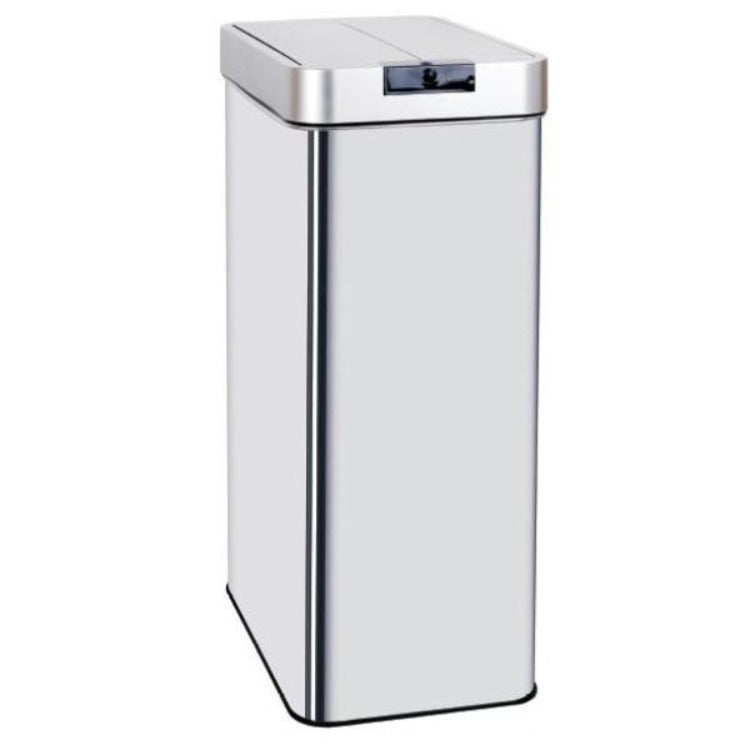 Red Deco Silverlake poubelle auto 90 L inox papillon