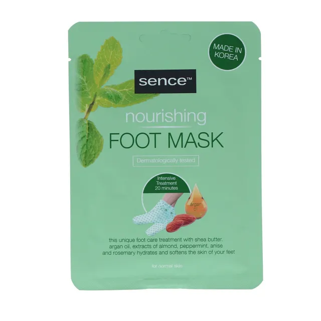 Sence Masque nourrissant pieds chaussettes argan