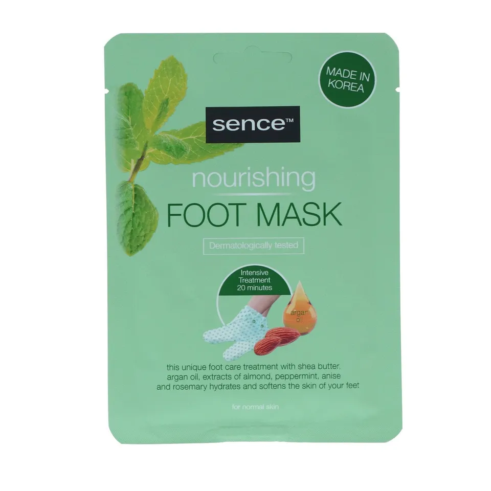 Sence Masque nourrissant pieds chaussettes argan