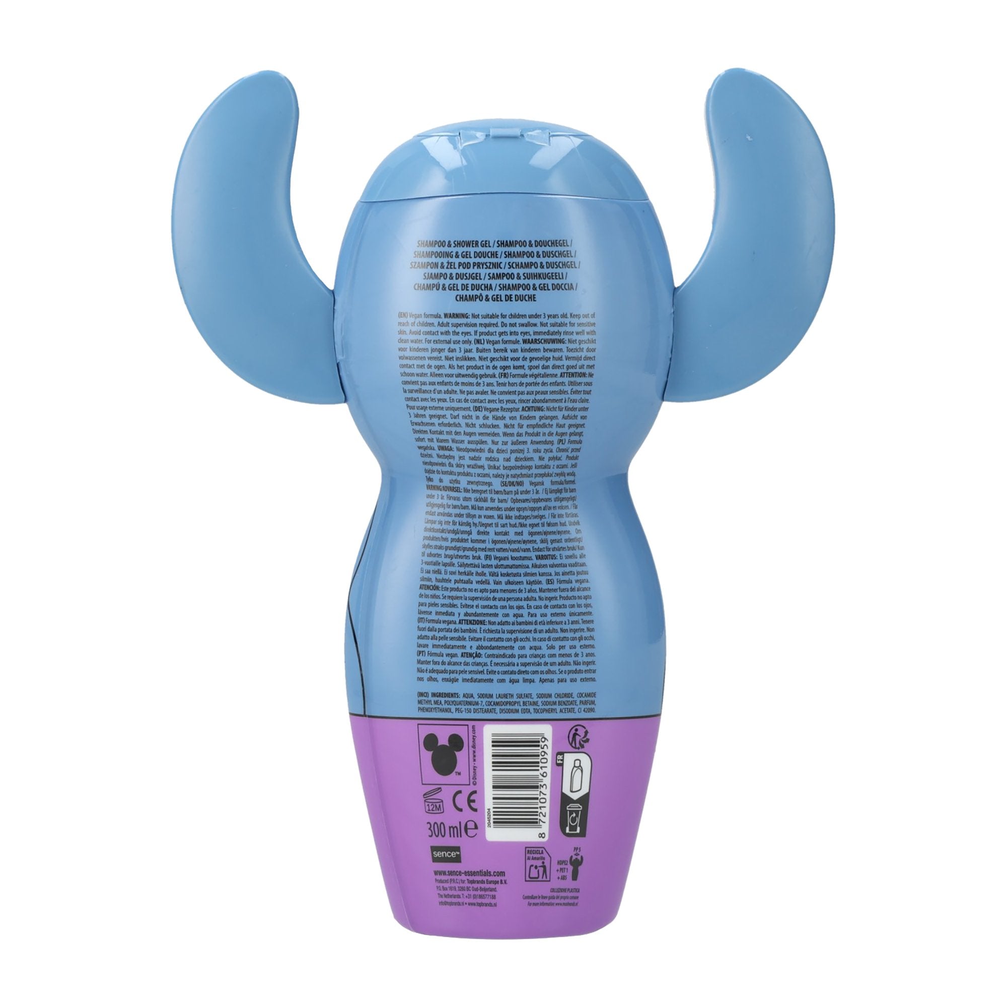 Stitch gel douche enfant hygiène quotidienne