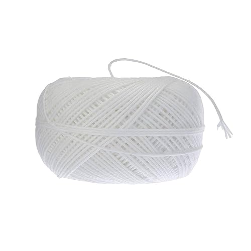 Shop-Story Ficelle Alimentaire Polyester Blanc 100 Mètres