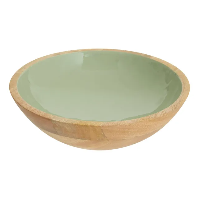 Stokomani Maison Saladier Inaya manguier 25 cm vert