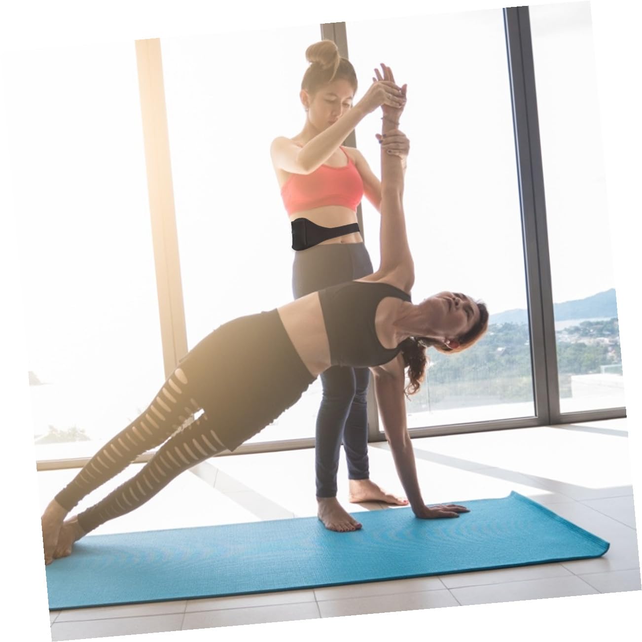 Milisten ceinture micro fitness pochette émetteur verticale