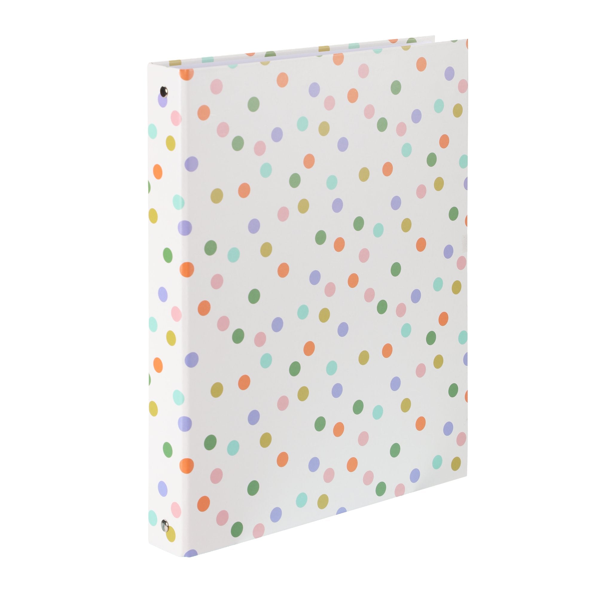 Stokomani Classeur A4 4 anneaux multicolore rangement