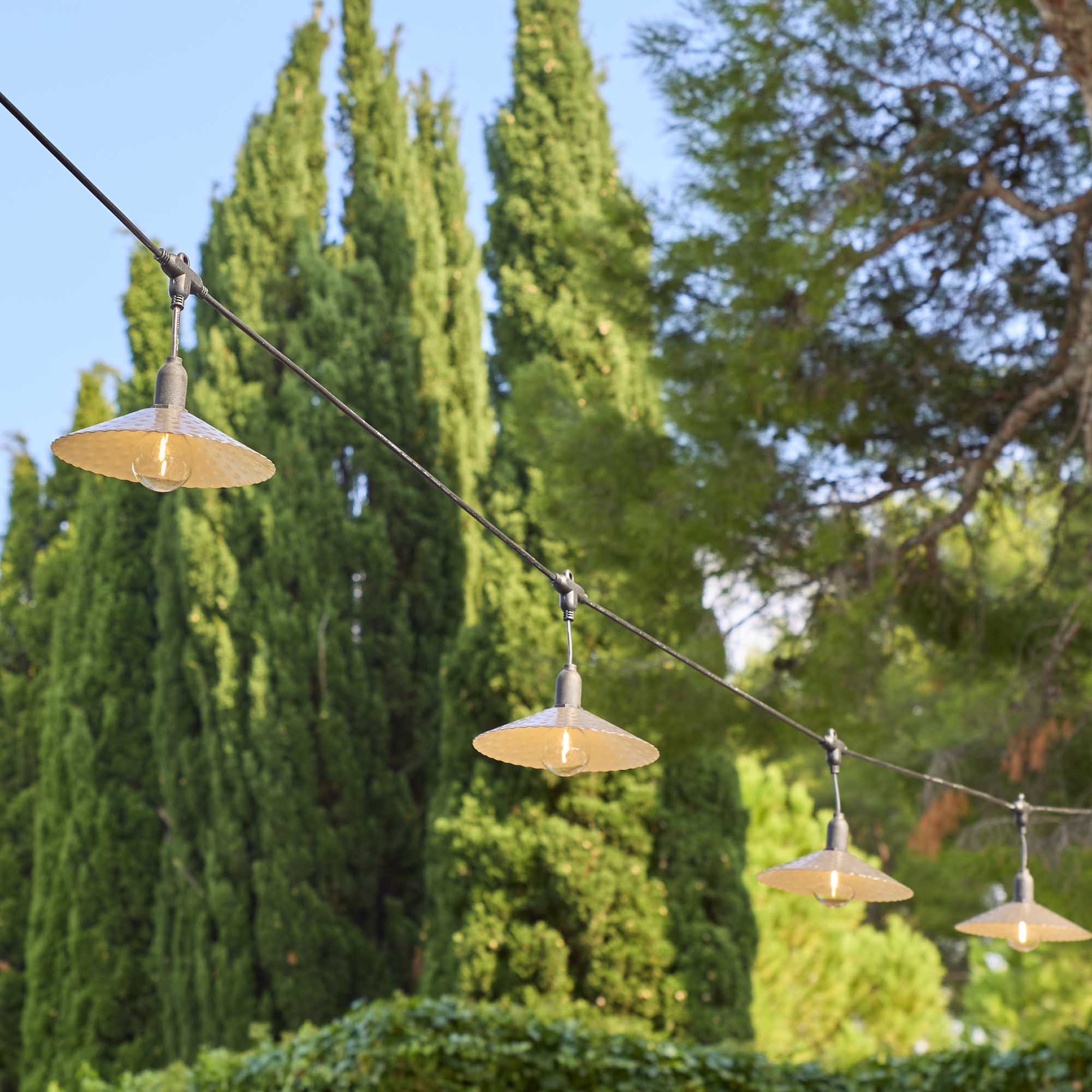 Red Deco Mini Vinty guirlande lumineuse 6 m 10 lampes solaire
