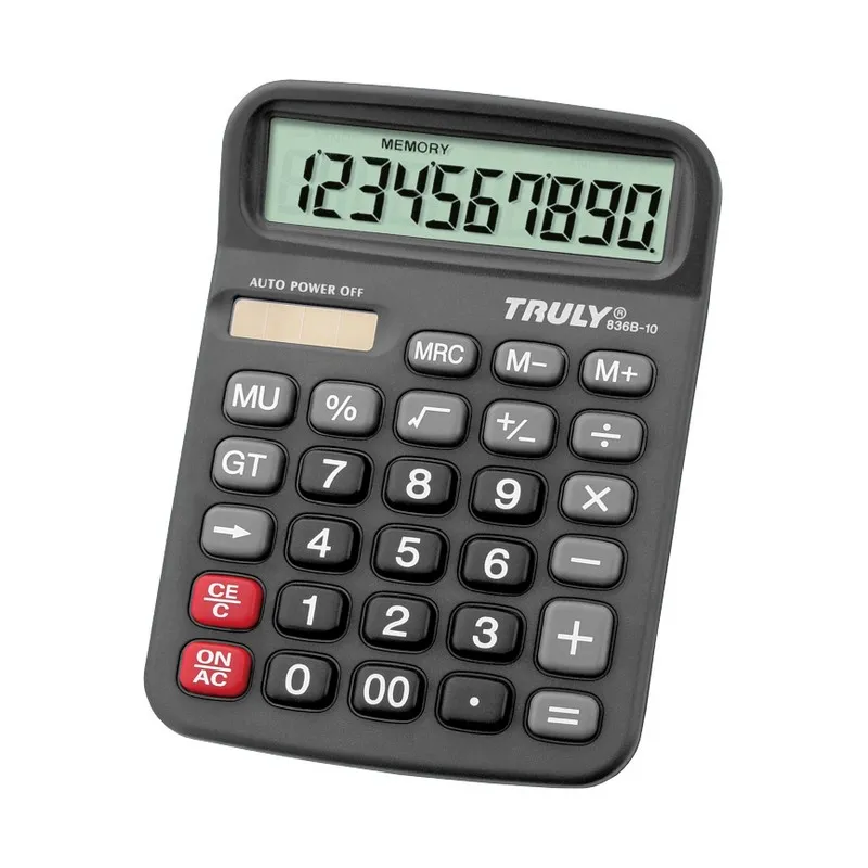 Safe Tool Fournitures de bureau calculatrice 10 chiffres marge