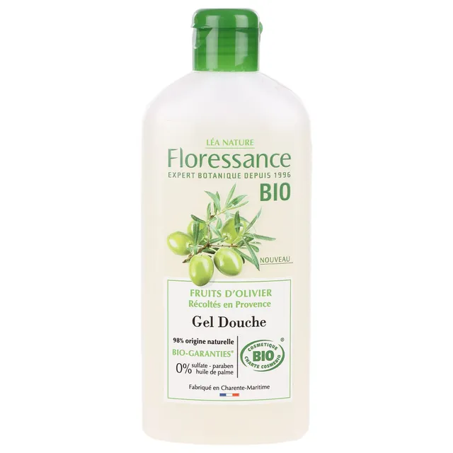 Stokomani Beauté gel douche fruits olivier parfum fleuri