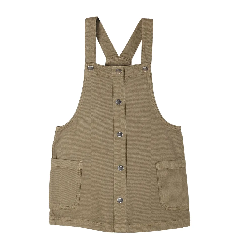 Stokomani Mode robe salopette jean kaki enfant 4A