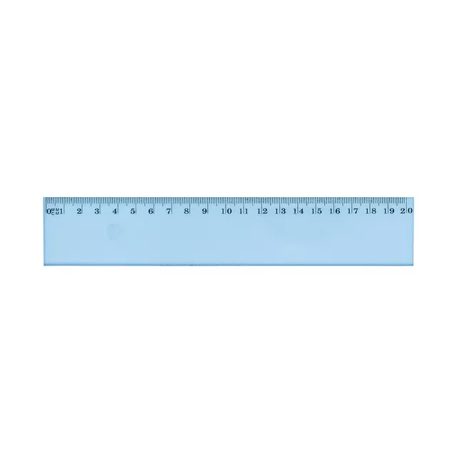 Safe Tool Fournitures scolaires règle plate incassable 20 cm graduée
