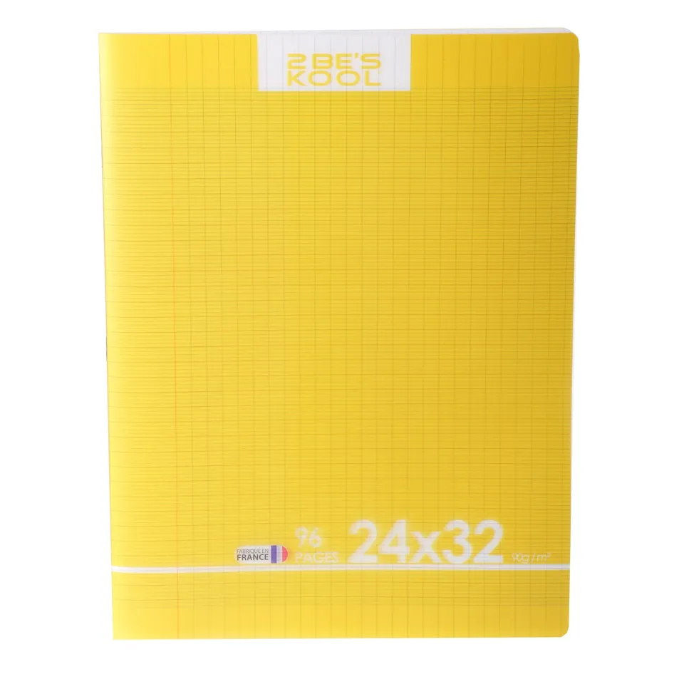 Stokomani Scolaire Cahier 96 Pages 24x32cm Polypropylène