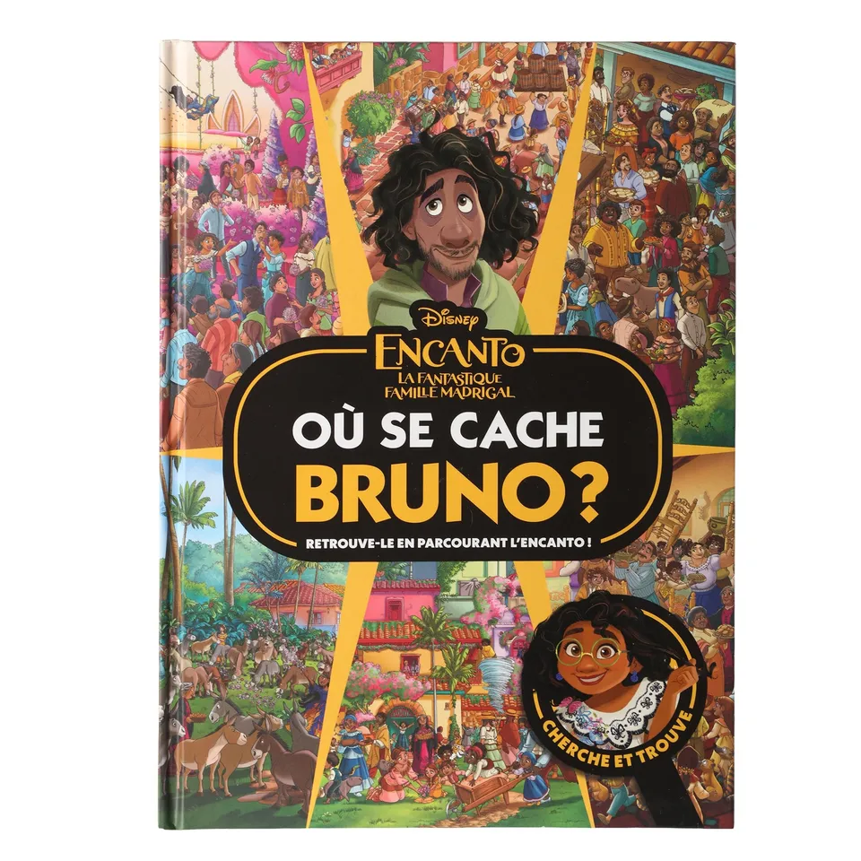 Disney Encanto Où se Cache Bruno ? Livre Cherche et Trouve