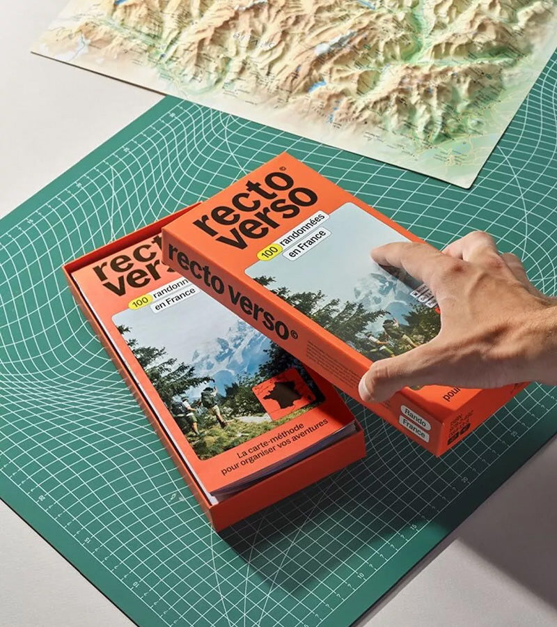 L'avant gardiste Livres Recto Verso France carte rando
