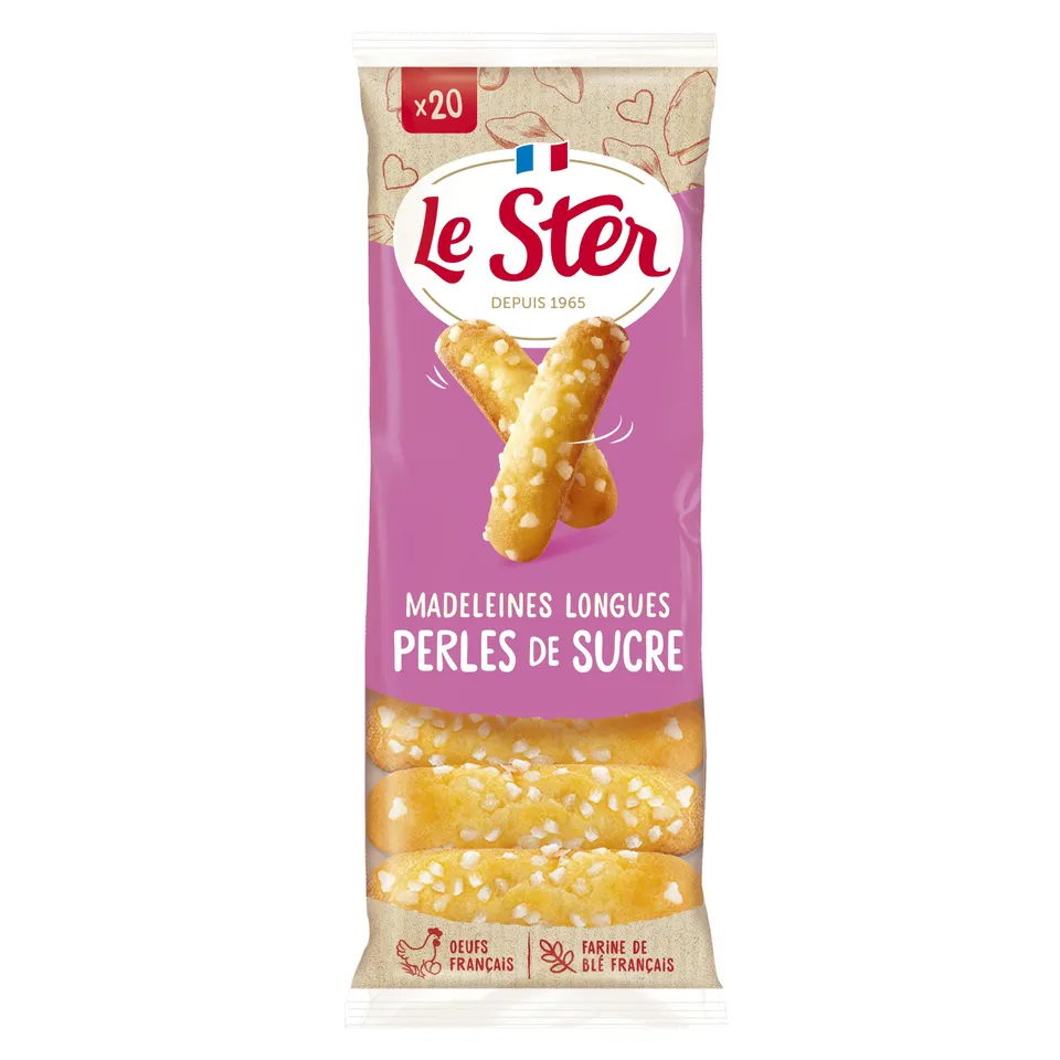 Stokomani Épicerie Longue madeleine perle de sucre