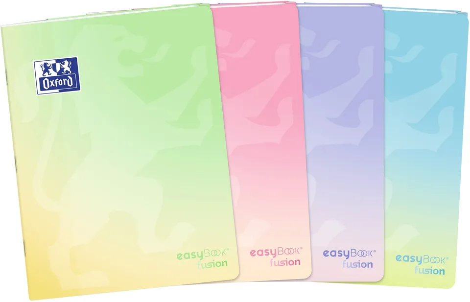 Oxford Easybook Fusion cahier 24x32 pastel 96 pages