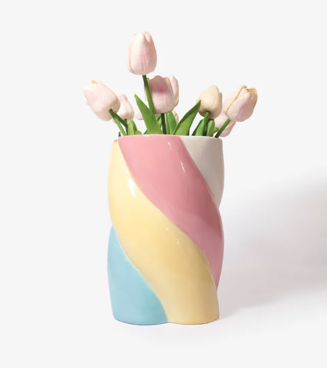 L'avant gardiste Vases vase Candy Marshmallow couleur sucrée déco