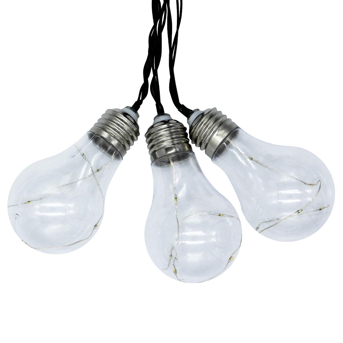 Red Deco Fantasy Star guirlande solaire 10 LED blanc chaud