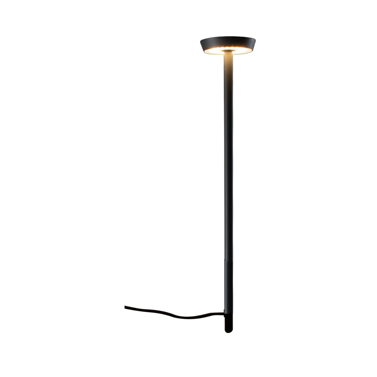 Red Deco Pin Mini borne solaire alu 94cm blanc chaud