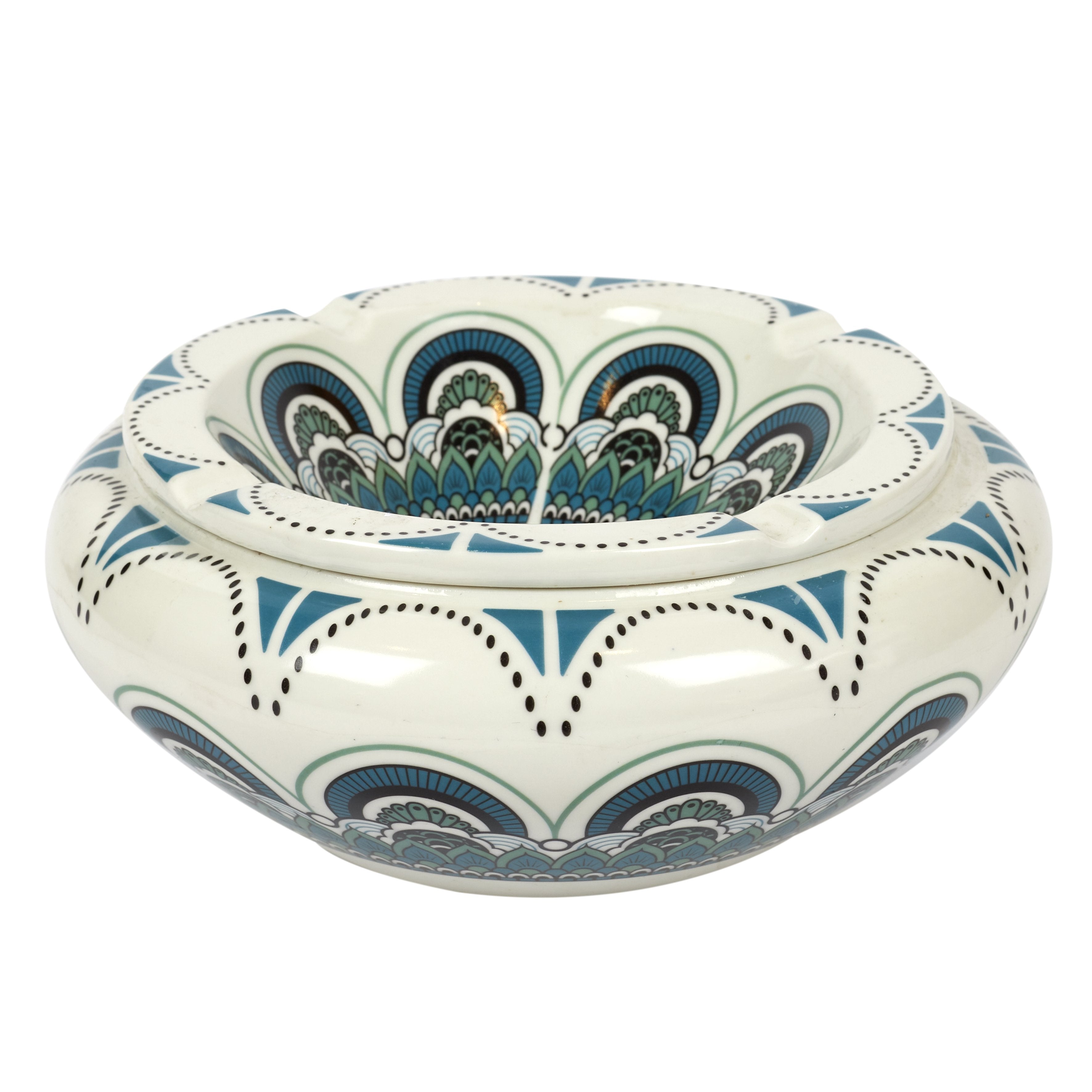 Stokomani Mirage Cendrier Marocain Céramique 24 cm
