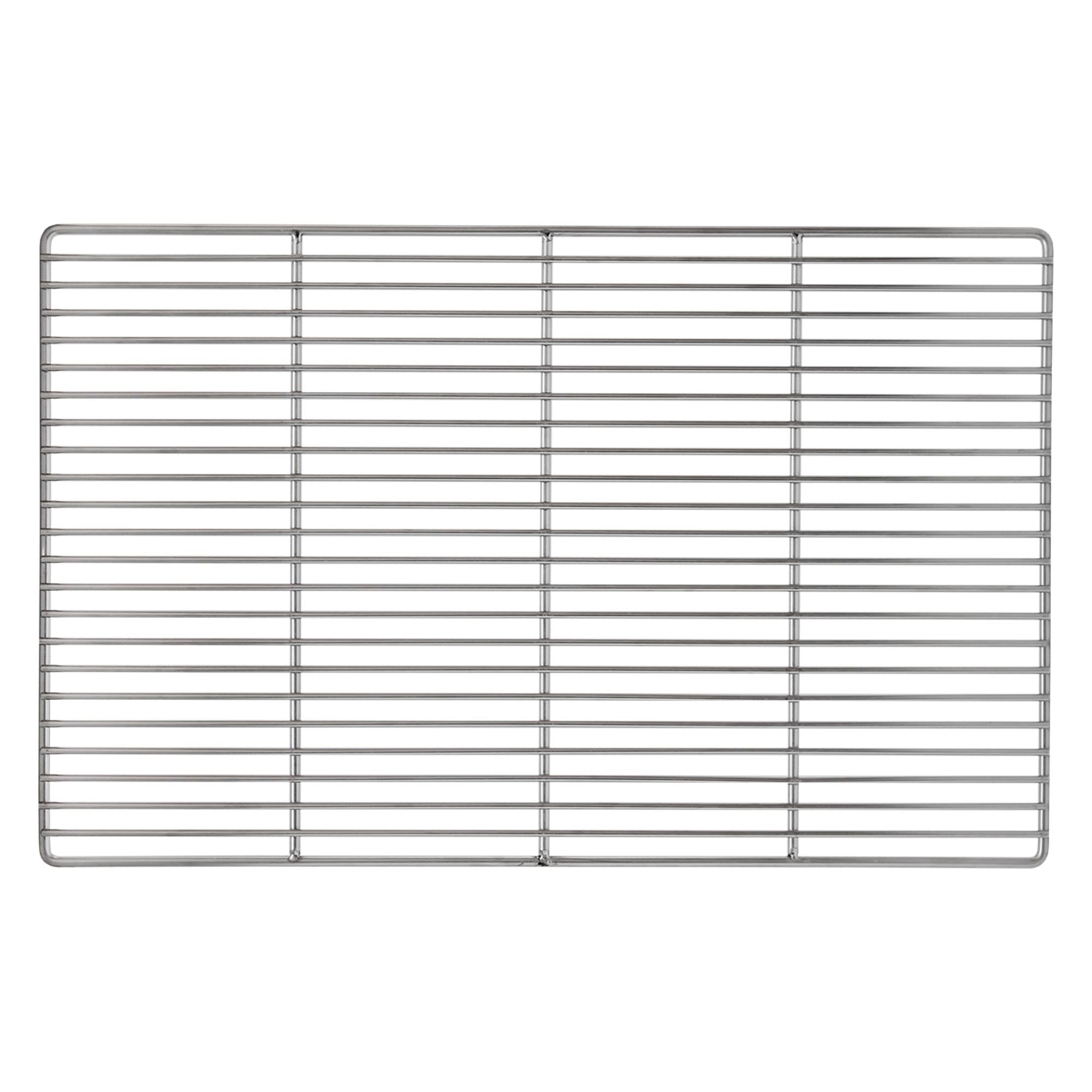 ECD Germany Sport grille barbecue inox 54x34 cm avec poignées