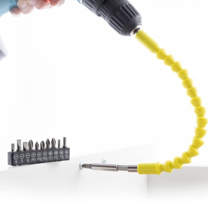 Shop-Story Drillex Rallonge Flexible 360° Magnétique 10 Embouts