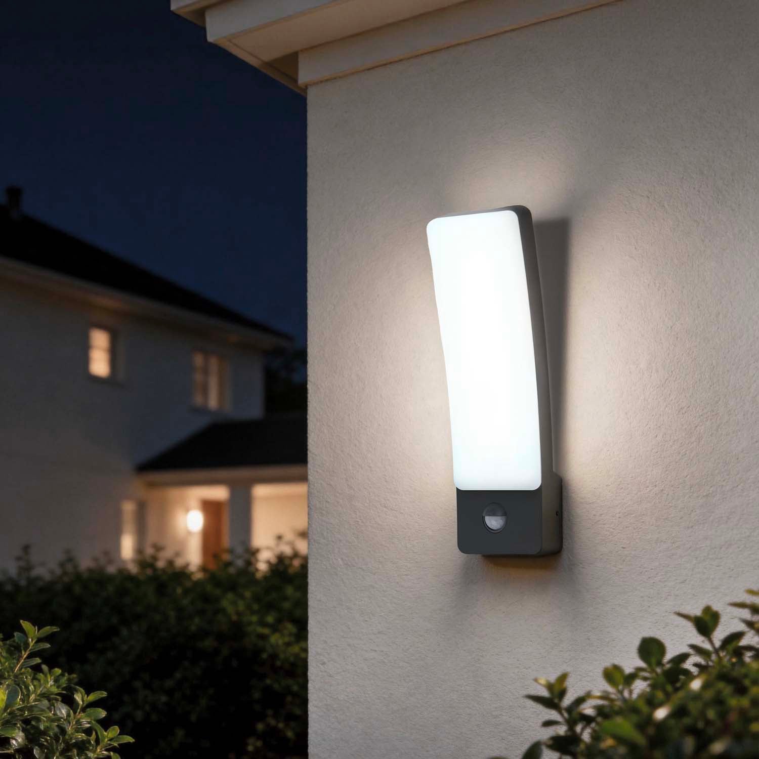 Red Deco Kira Grey Sensor applique murale LED gris 31 cm