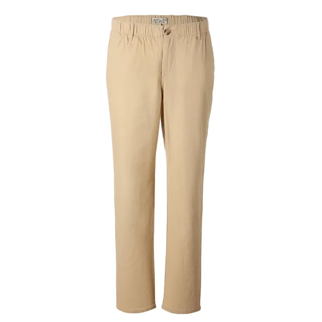 Stokomani Mode Pantalon broderie beige homme 42