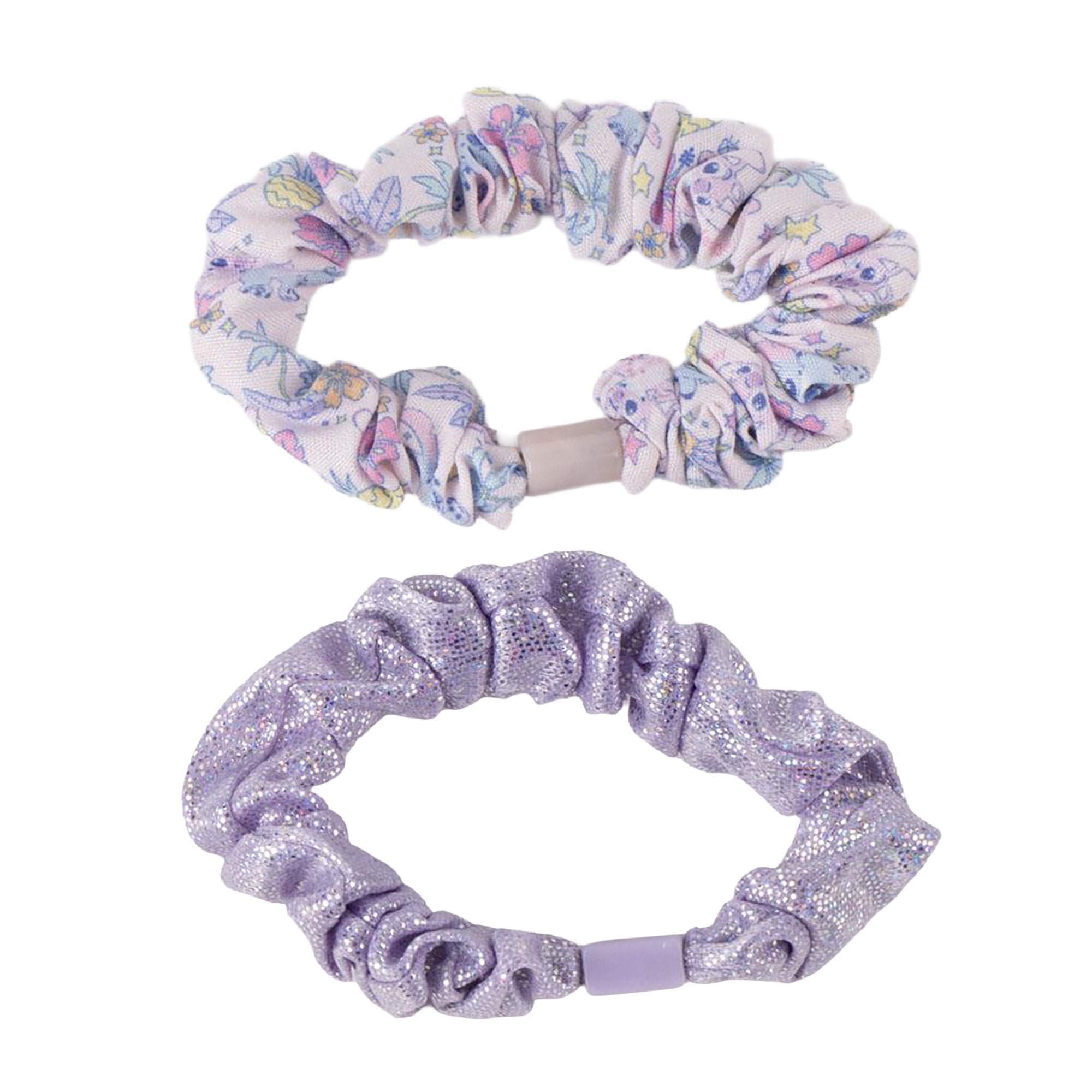 Lilo & Stitch Lot 8 Accessoires Cheveux Barrettes Chouchous