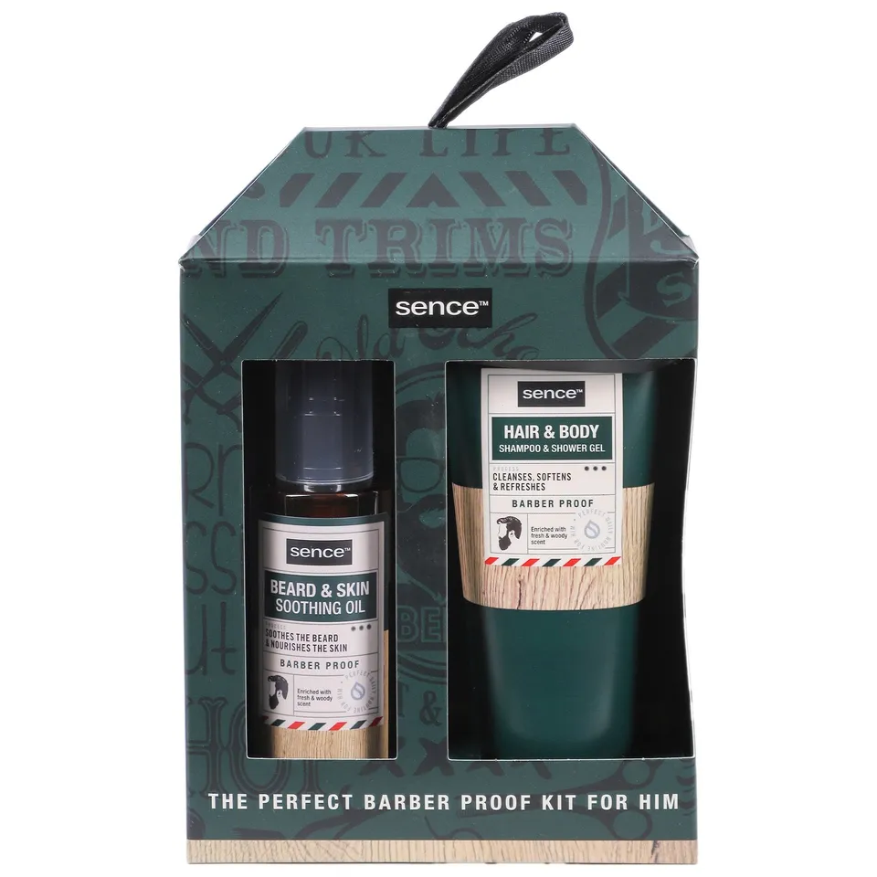 Stokomani Beauté Coffret shampoing gel douche + huile barbe