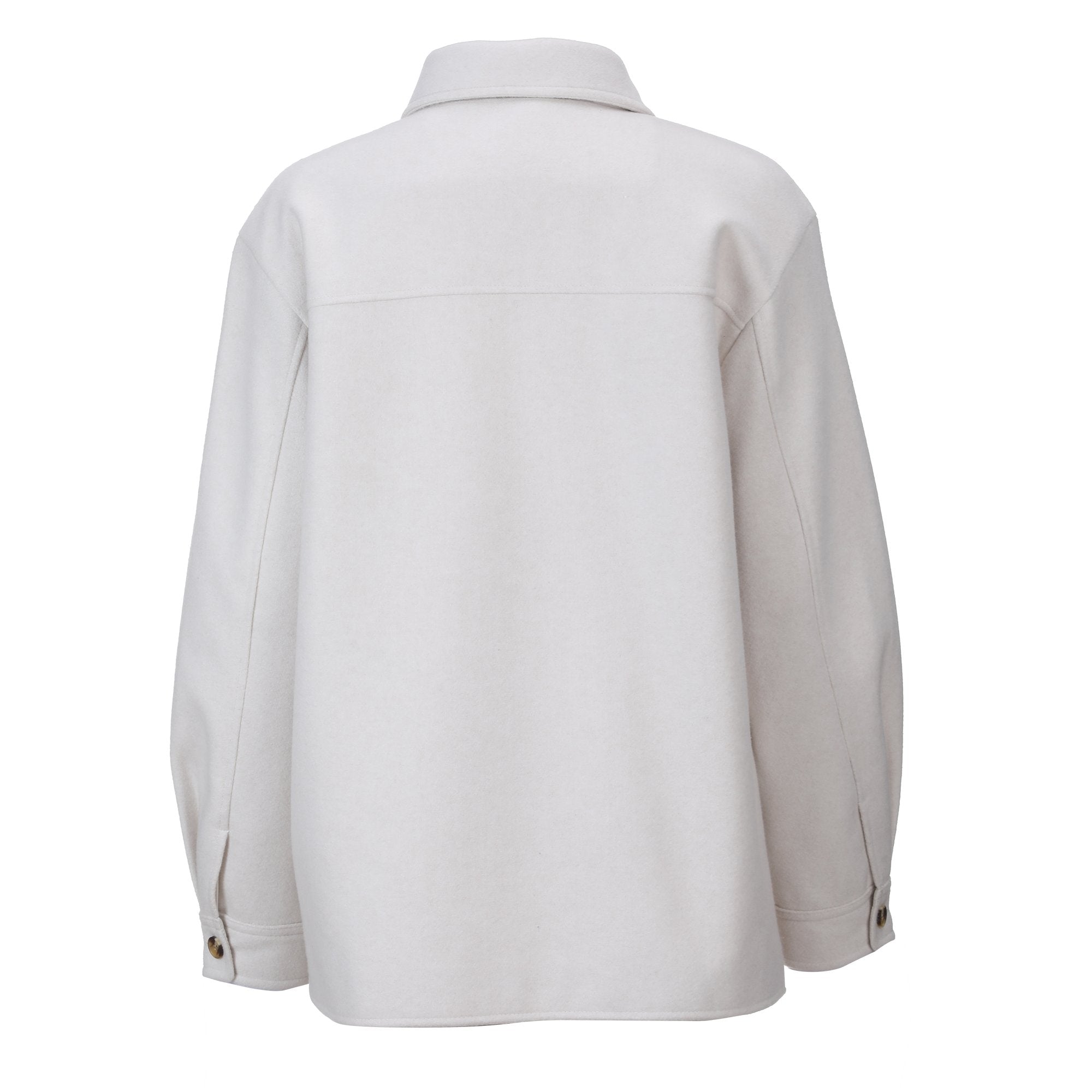 Caban Beige veste femme M boutonnée mi-saison