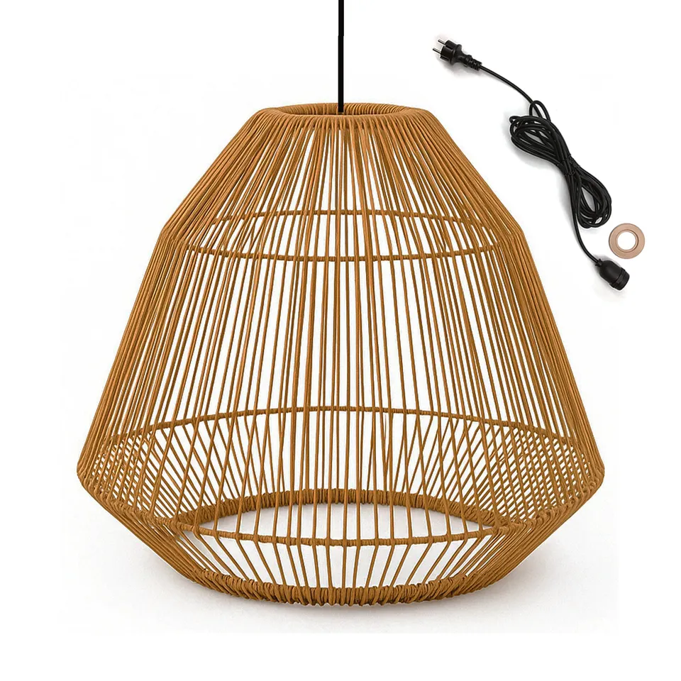 Red Deco Maya suspension extérieure rotin 5m bohème E27