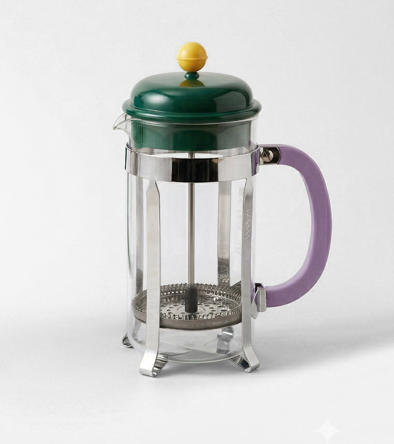 Bodum Moma Cafetière à piston bleue design