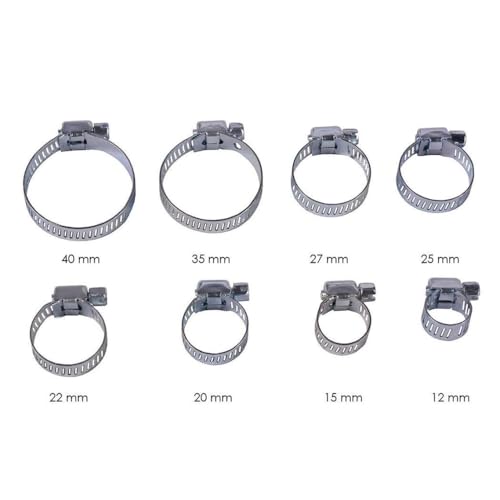 Shop-Story Hoset lot 40 colliers serrage 8 tailles