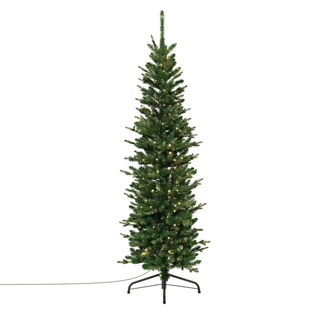 ECD Germany Haus & Wohnen Sapin artificiel lumineux 150 cm 140 LED