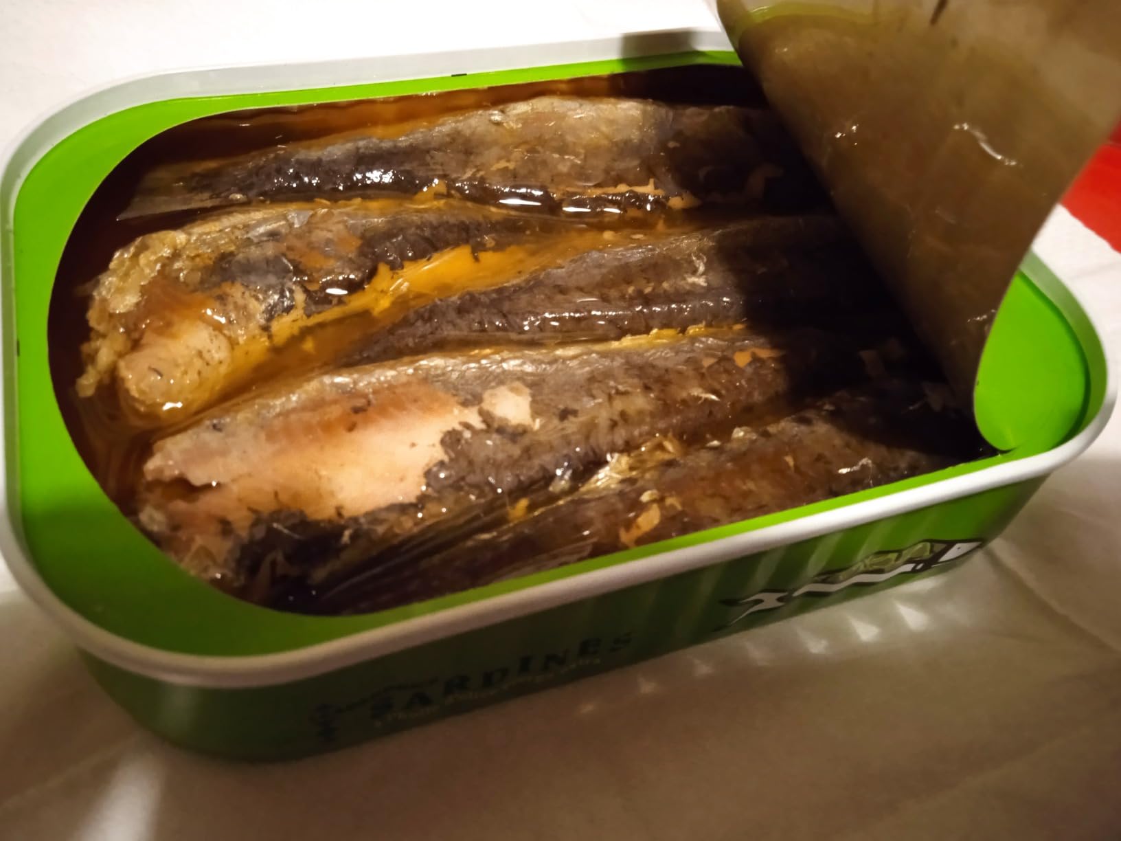 Leader Price Sardines à l'huile d'olive conserve 80,5g