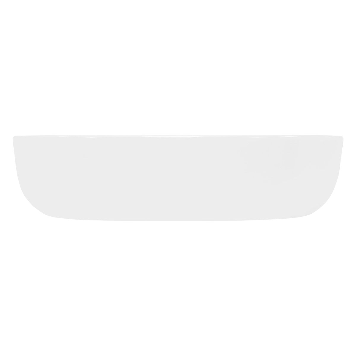 ECD Germany LuxeBath vasque à poser ronde céramique blanc