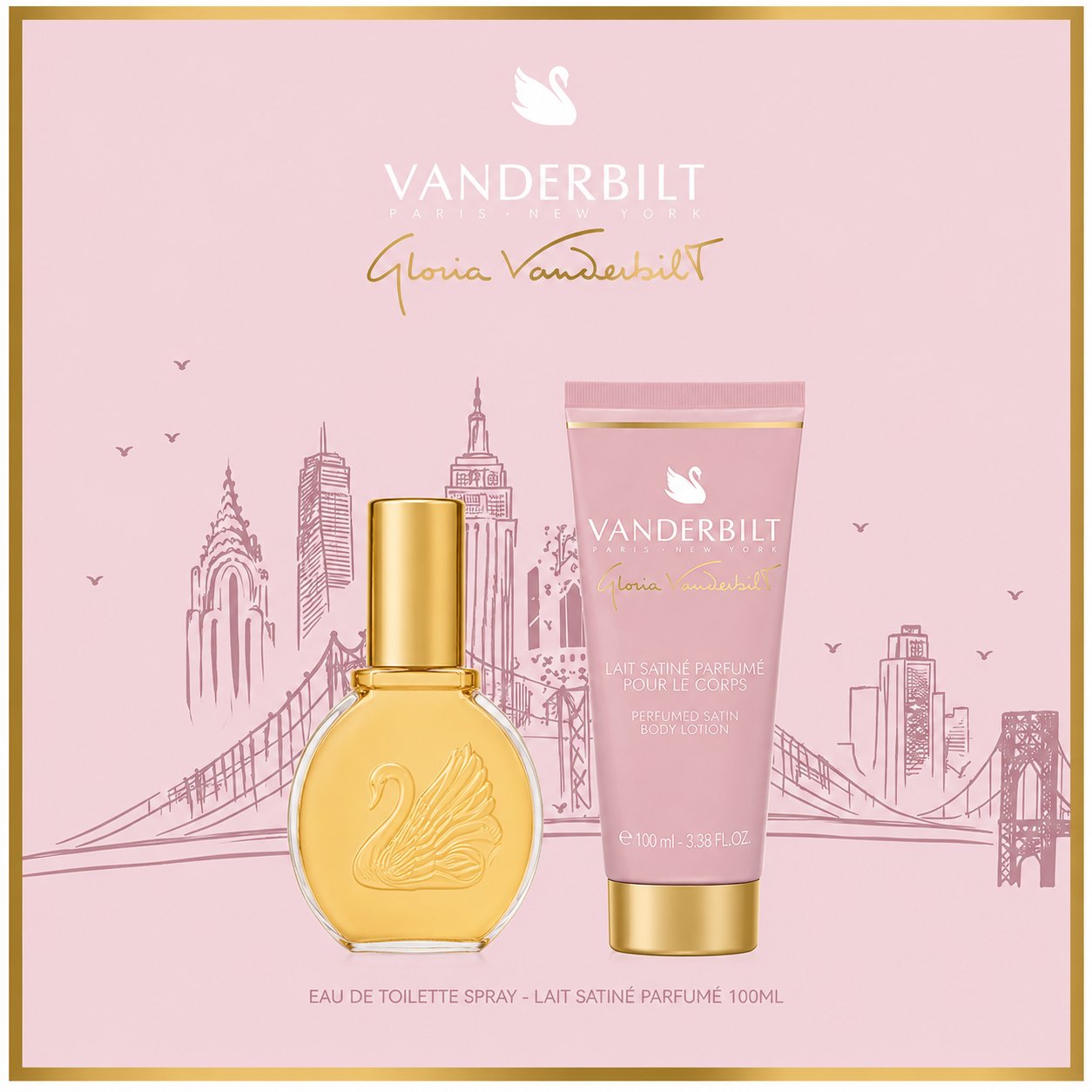 Stokomani Beauté Coffret Parfum Lait Corps 2 Pièces