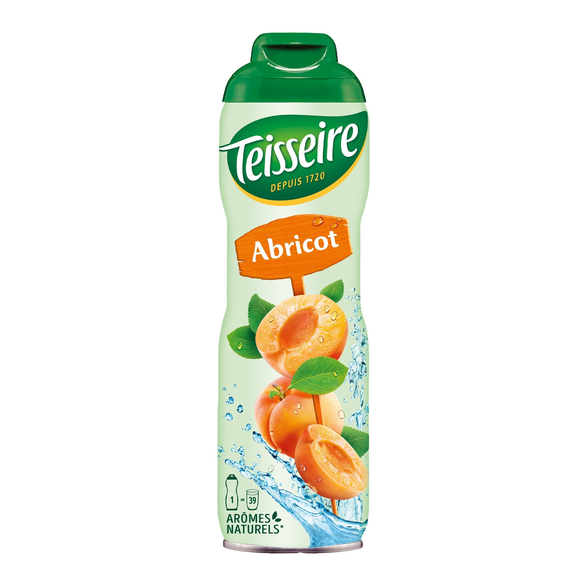 Stokomani Sirop d'abricot à diluer bouteille jus 15%